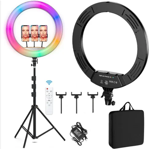Цветное кольцо RGB 18 дюймов
