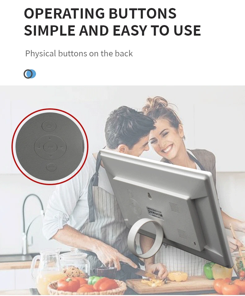 High Quality Digital Picture Frame Remote Control Digital Photo Frame Cloud Storage Frame Electronic Album