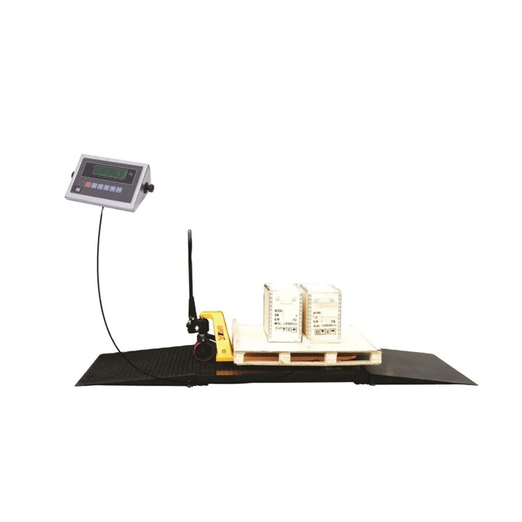 Top Quality AC Motor Durable Power 5 Ton Weighing Platform Floor Scale