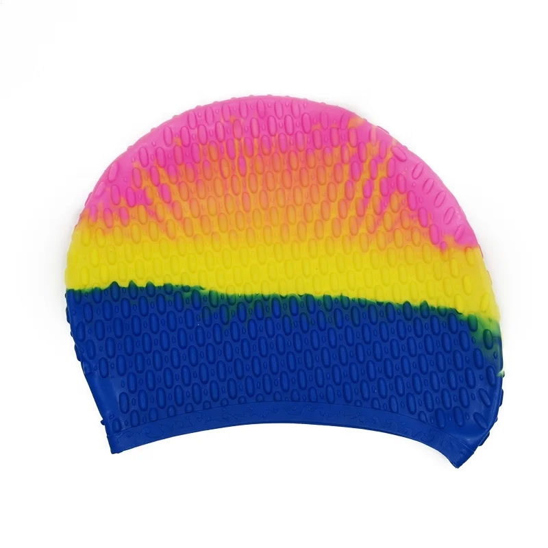 2022 NEW Granule Design swimming pool silicone material bubble swim caps waterproof cover swimming pool hard cover