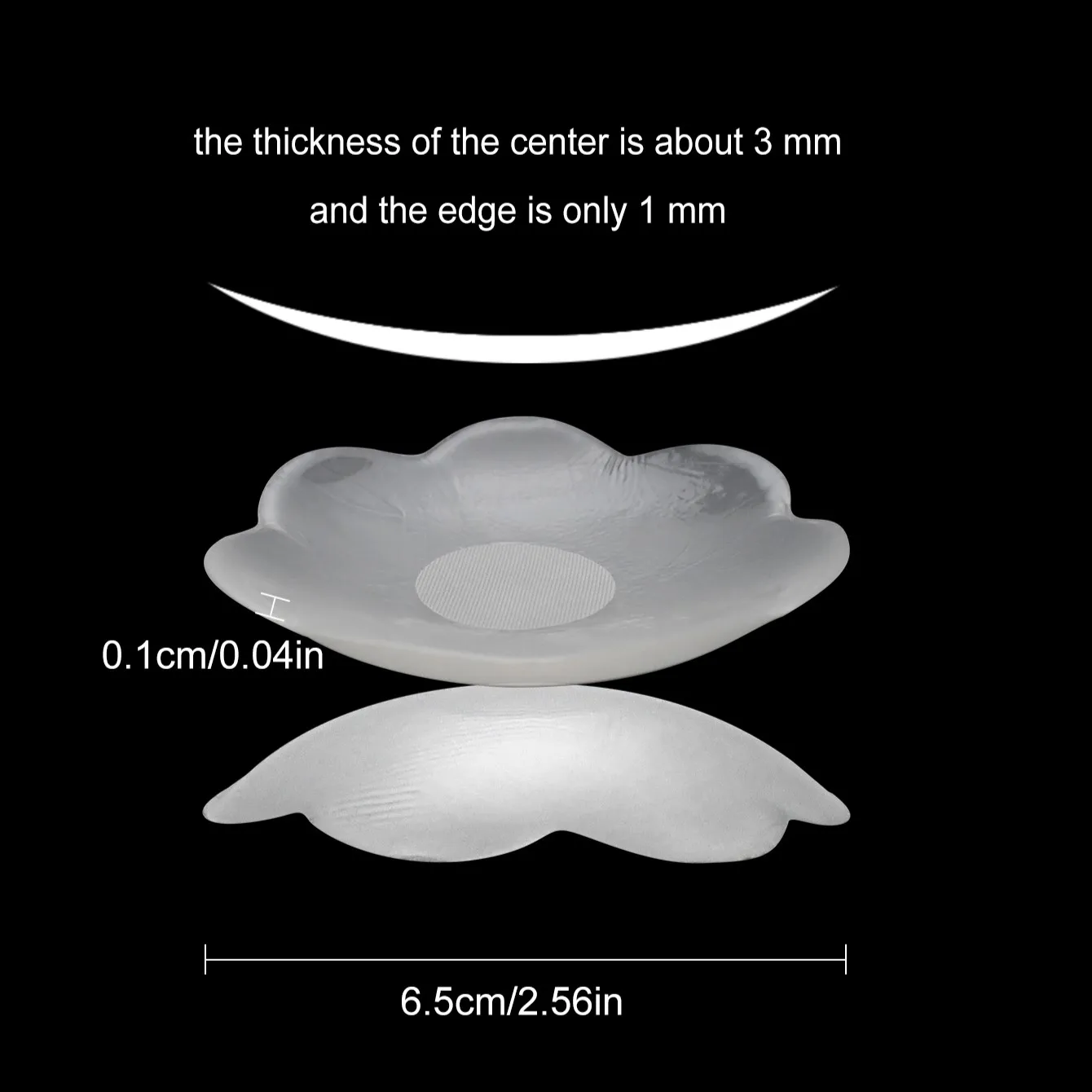 New Styles Sticky Adhesive Silicone Reusable Pasty Transparent Silicone Nipple Covers for Women