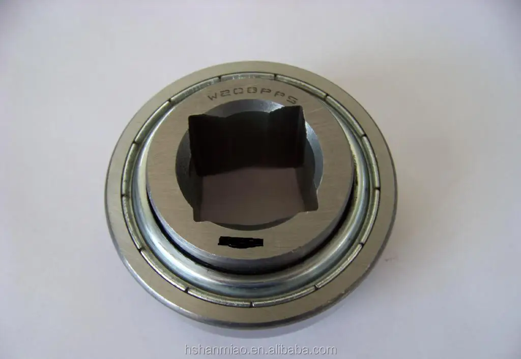 
W211PP3 agricultural machinery W211PPB3 Square hole bearing 