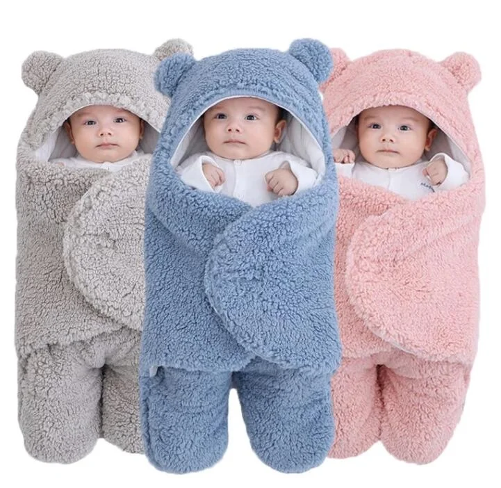 Breathable Fleece Newborn baby fleece blanket flannel ultra soft fleece flannel monthly baby miles baby flannel sleepwear