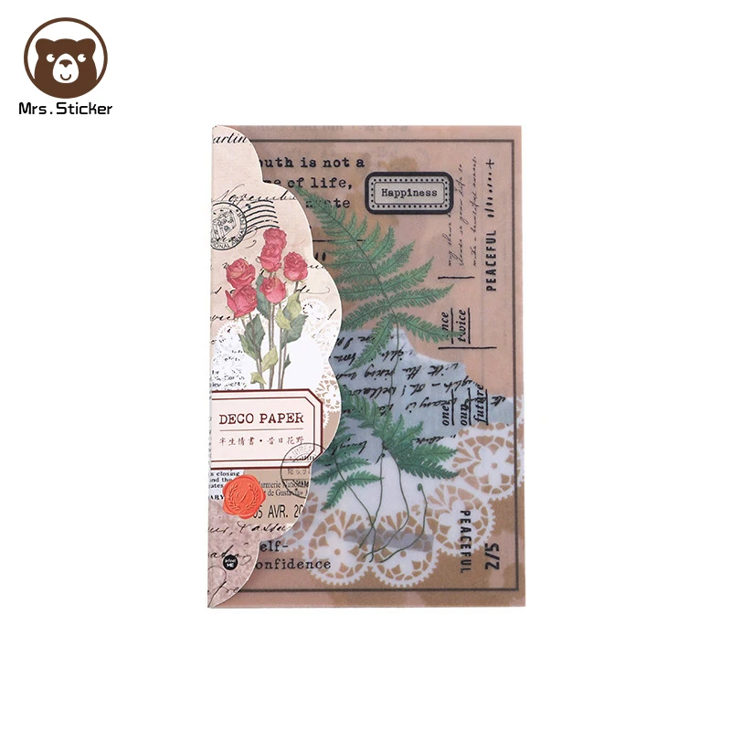 20sheets Ephemera Retro Scrapbook Paper Supplies Vintage Journaling Material Paper DIY Decorative Craft,Wrapping,Travel Notebook