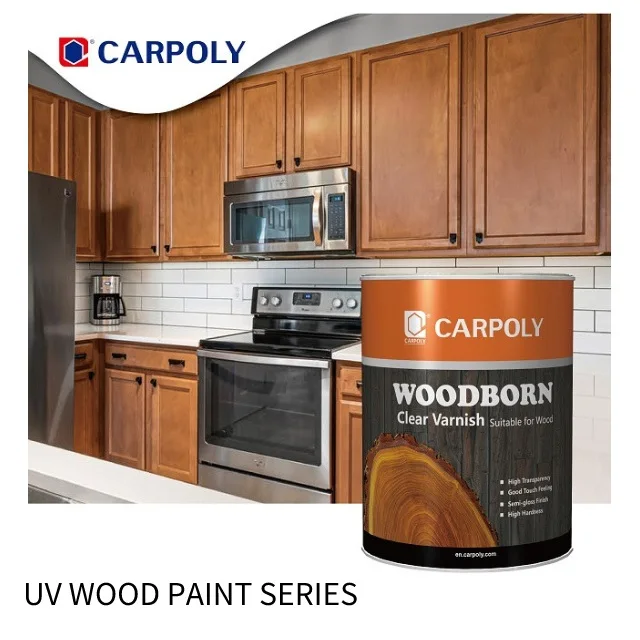 
UV technology Wood Paint UV Bathroom Furniture Carpoly Paint Product 