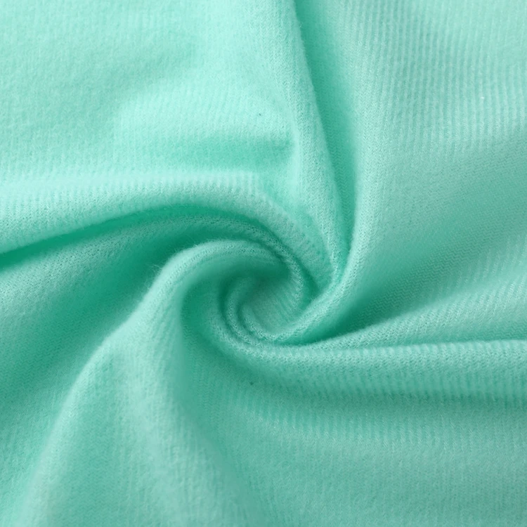 
Great Soft Warp Knit Loop Fabric Soft Brushed Tricot Fabric for Cloth Lining 