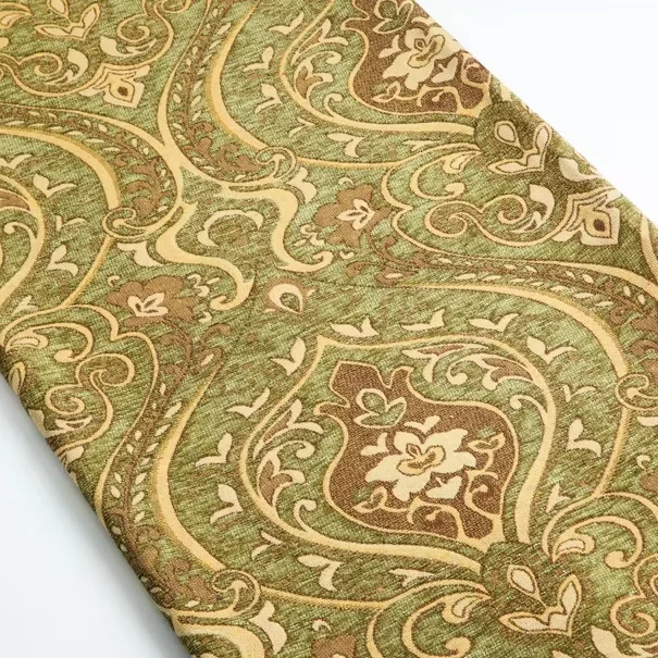 Home Textile Style Durable Woven Polyester Jacquard Upholstery Chenille Sofa Fabric