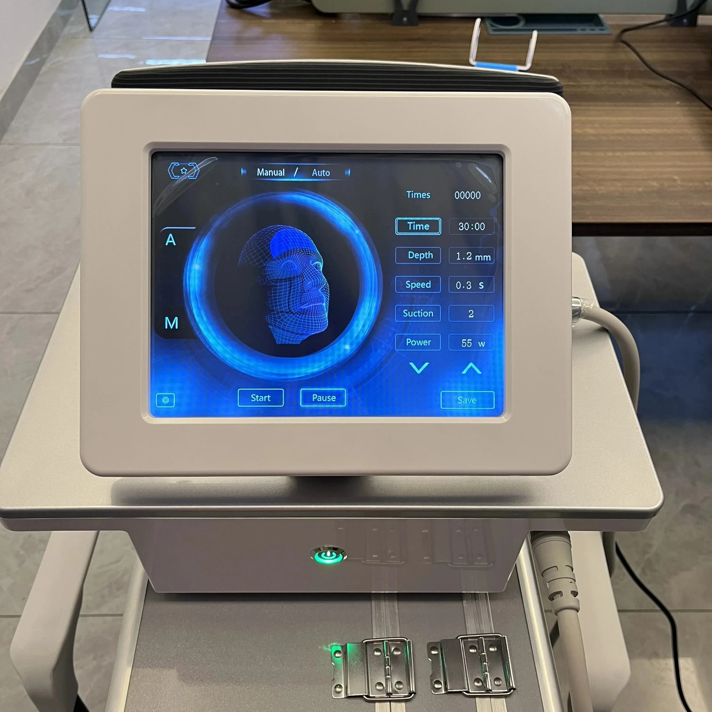 2 IN1 Professional Micro Rf/Best Rf Skin Tightening Face Lifting Machine/ Fractional RF Micro Beauty Machine For Salon