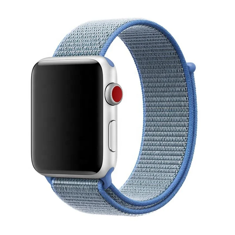 
Hot Sale Nylon Smart Watch Strap For Iwatch 3 4 Lightweight Breathable Soft Nylon Replacement Strap 