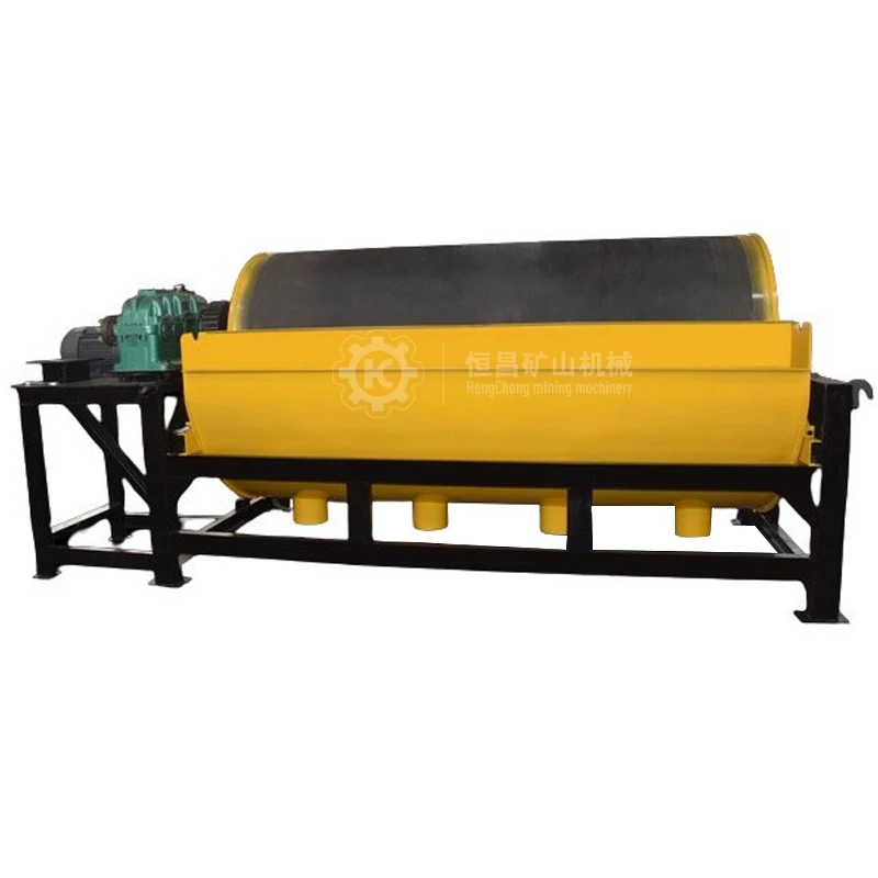 Mining Machinery Wet Type Magnetite Permanent Magnet Drum Magnetic Separator Price