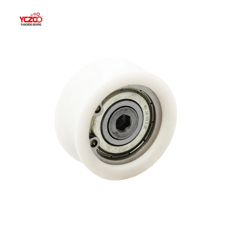 Hot Sale Plastic Nylon  YCTK-16 Heavy Duty Sliding Door Wheel  Wardrobe Hardware  Hanging Wheel Runner door track roller wheel