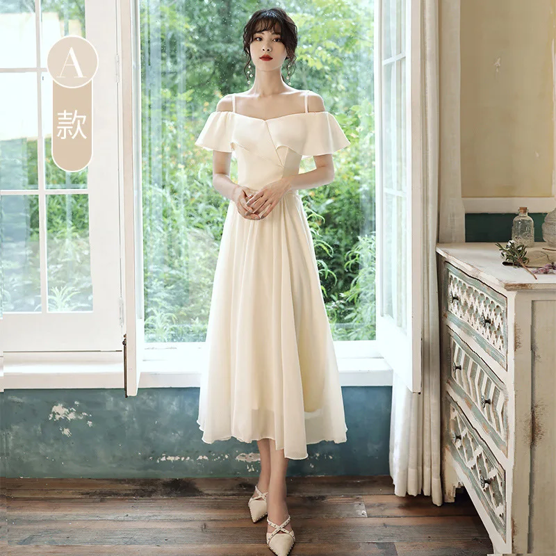 Bridesmaid Wedding Mermaid Bridal Gowns Dress