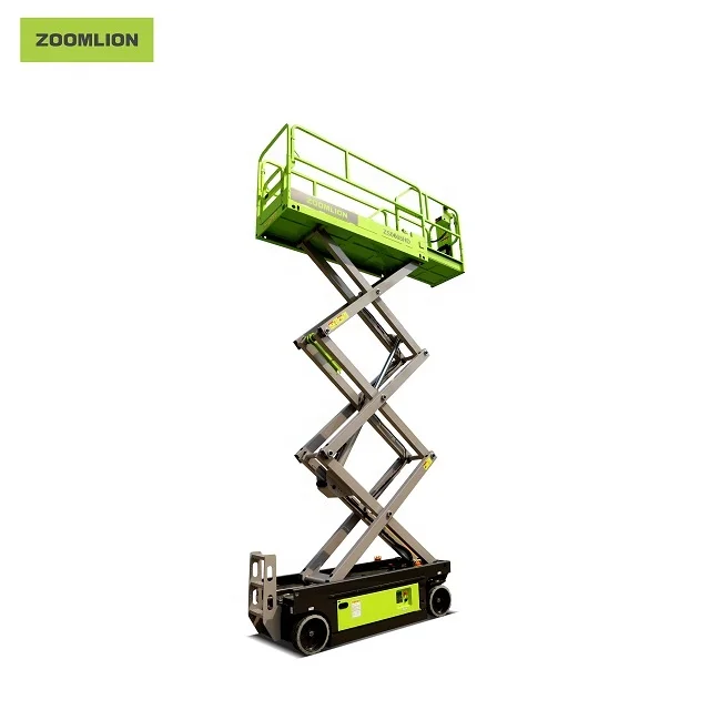Zoomlion Мобильная подъемная Рабочая платформа ZS0608HD CE 8m Рабочая Высота Гидравлический ножничный подъемник