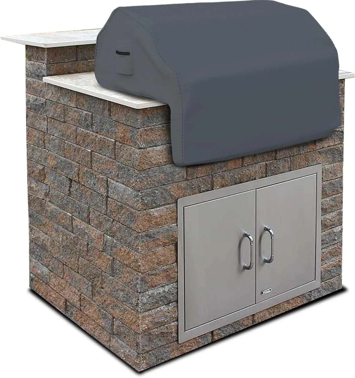 600D Customized Waterproof  Durable Barbecue Manhole All Built-in Grill Outdoor BBQ Grill Cover