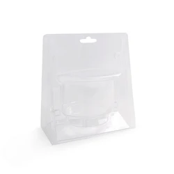 Clear PET plastic 6 holes blister clamshell macaron packaging box