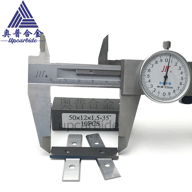 Wholesale Tungsten carbide Metal Knife Blade Insert Wood Planer Knife 37 Degree Customization