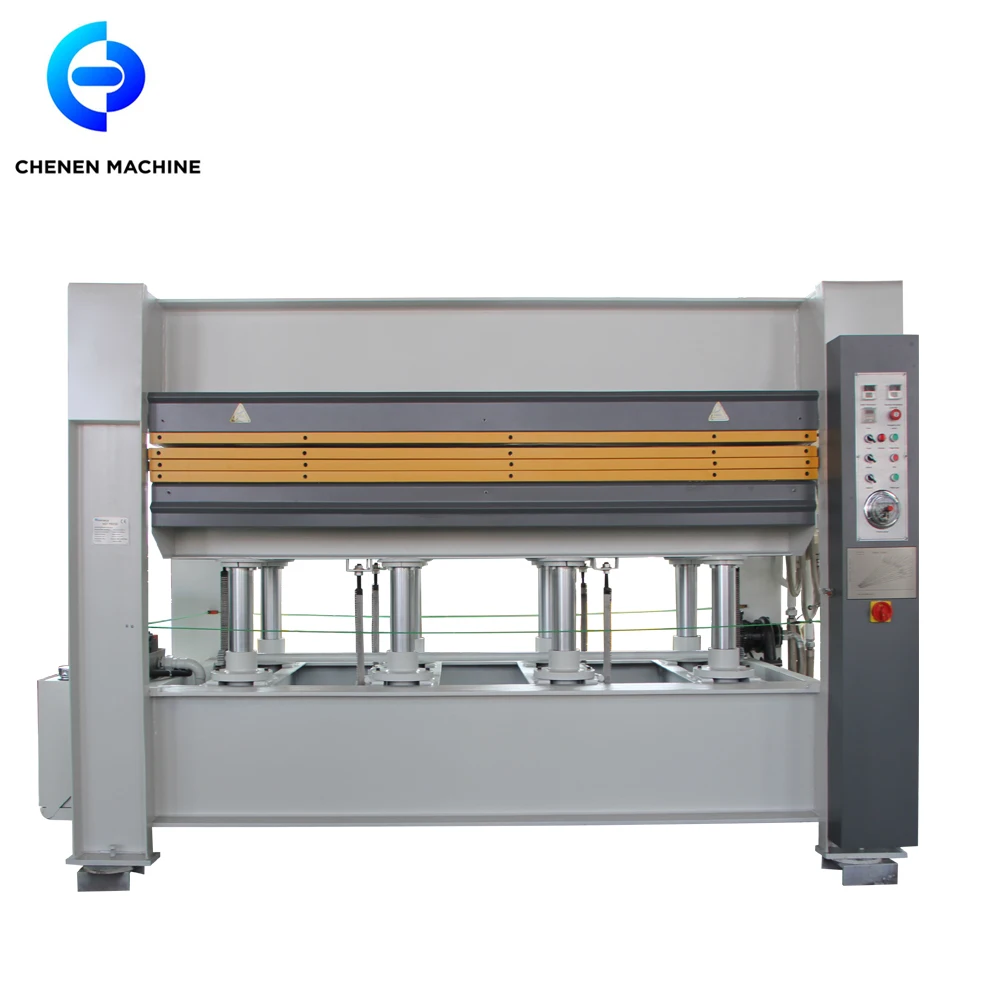 Cheaper Price Melamine Veneer Wood Door MDF Hydraulic Hot Press Machine For Plywood