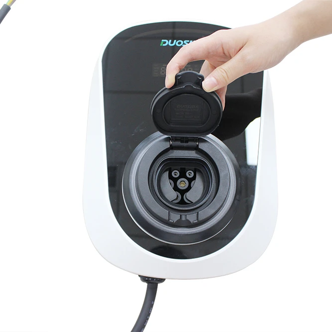 DUOSIDA-Type-2-charger-with-shutter-socket Тип 2 затвора разъем