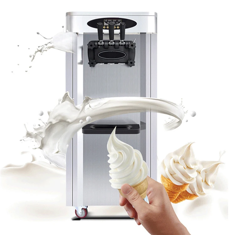 BW In Stock For Ice Hard Vending Making Ice-Cream Roll Ice Cream Machine Maker