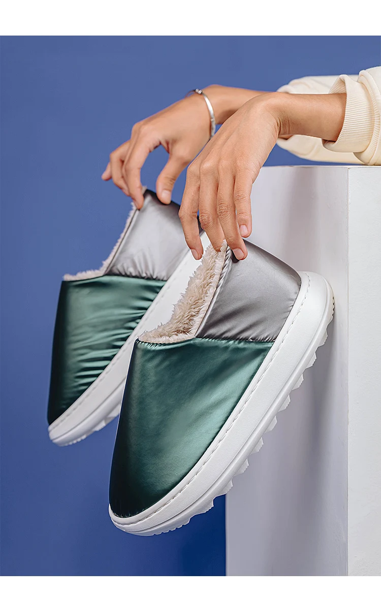 uniseason wholesale super cozy casual men plush sneaker slippers