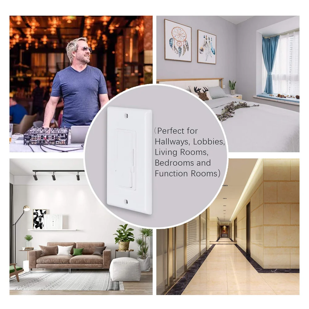 Free shipping 3 way 0-10v led light dimmer 120-277v 500w ETL listed