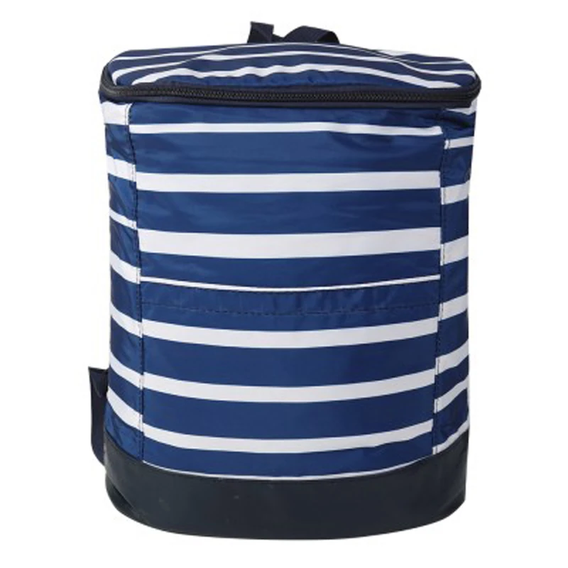 Wingtumarket outdoor picnic bag cooler large leopard print stripe zipper sunflower marble thermal insulated back pack cooler bag