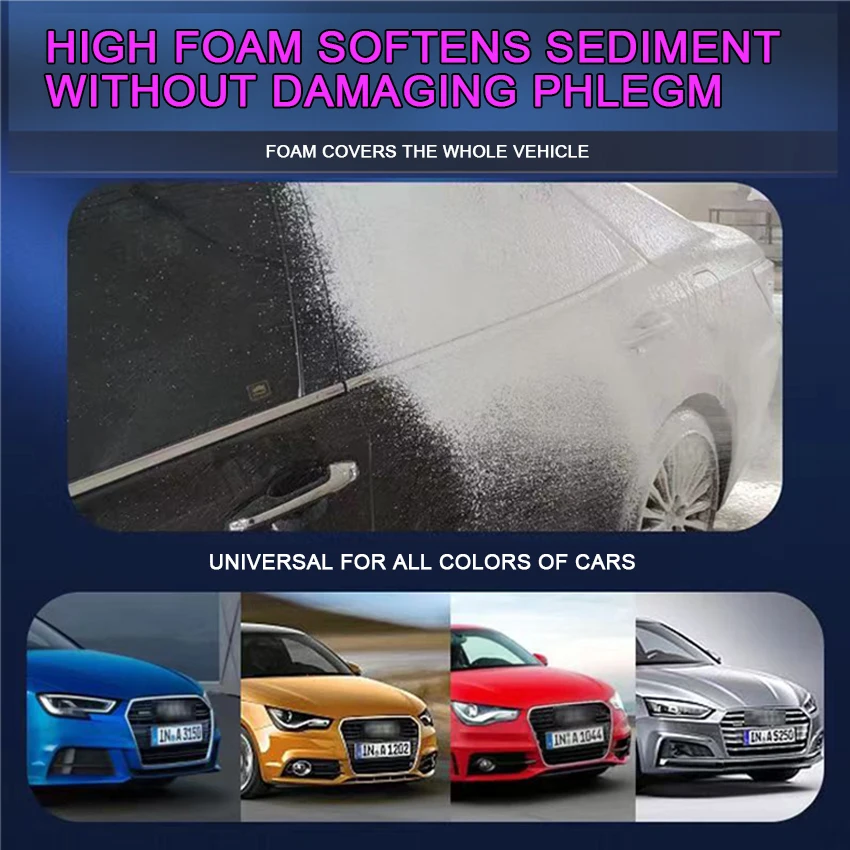 Car per-wash shampoo neutral car cleaning fluid auto detailing supplies detailing chemicals snow foam shampoo