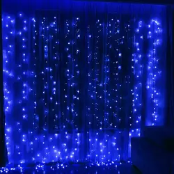 6.5FT Indoor Outdoor Wedding Decoration Event Party LED Curtain Light