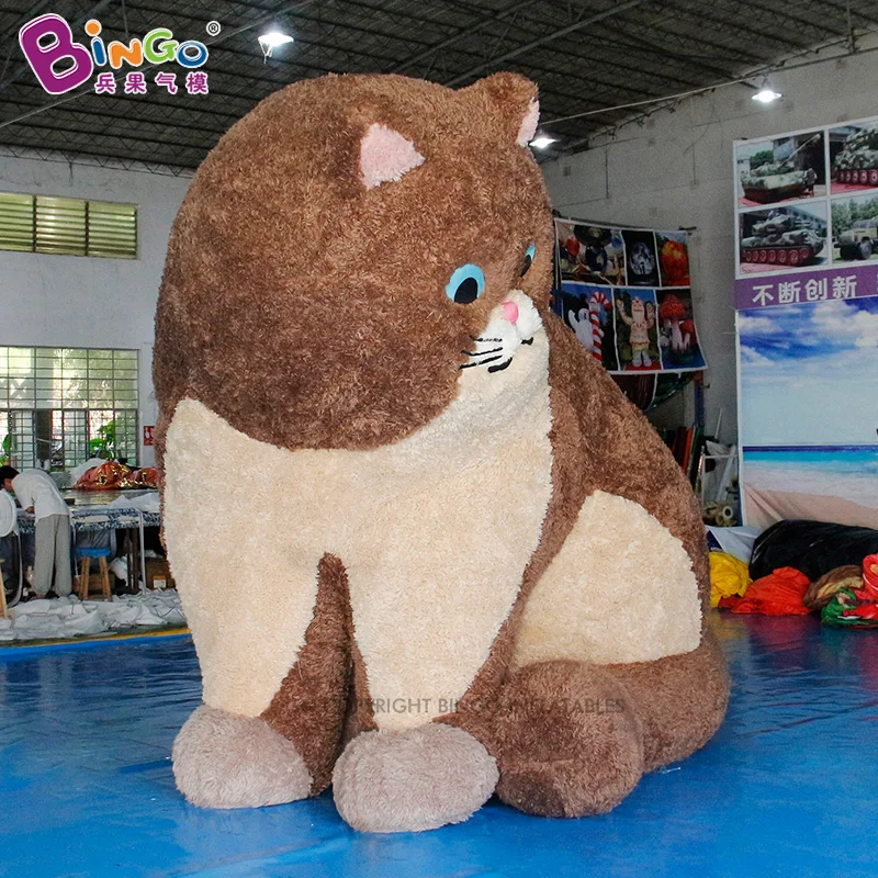 Bingo Factory Inflatable Animal Cat Advertising Plush Toys Inflatable Cartoon Characters Decoration Giant Inflatable Cat