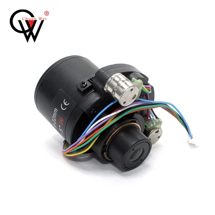 5MP 6-22mm 1/2.5 F1.6 Motorized Lens CCTV Camera Lens for cctv security camera