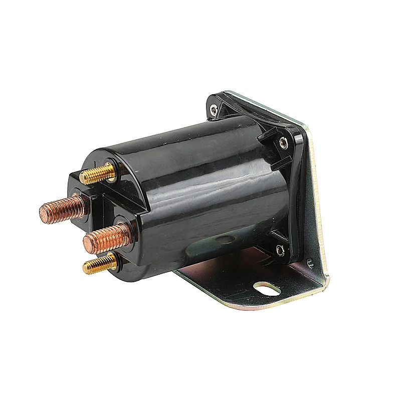 Golf Car Parts EZ-GO 24-Volt 4-Terminal Silver Solenoid 1975-Up  #20468-G3  72-501-42