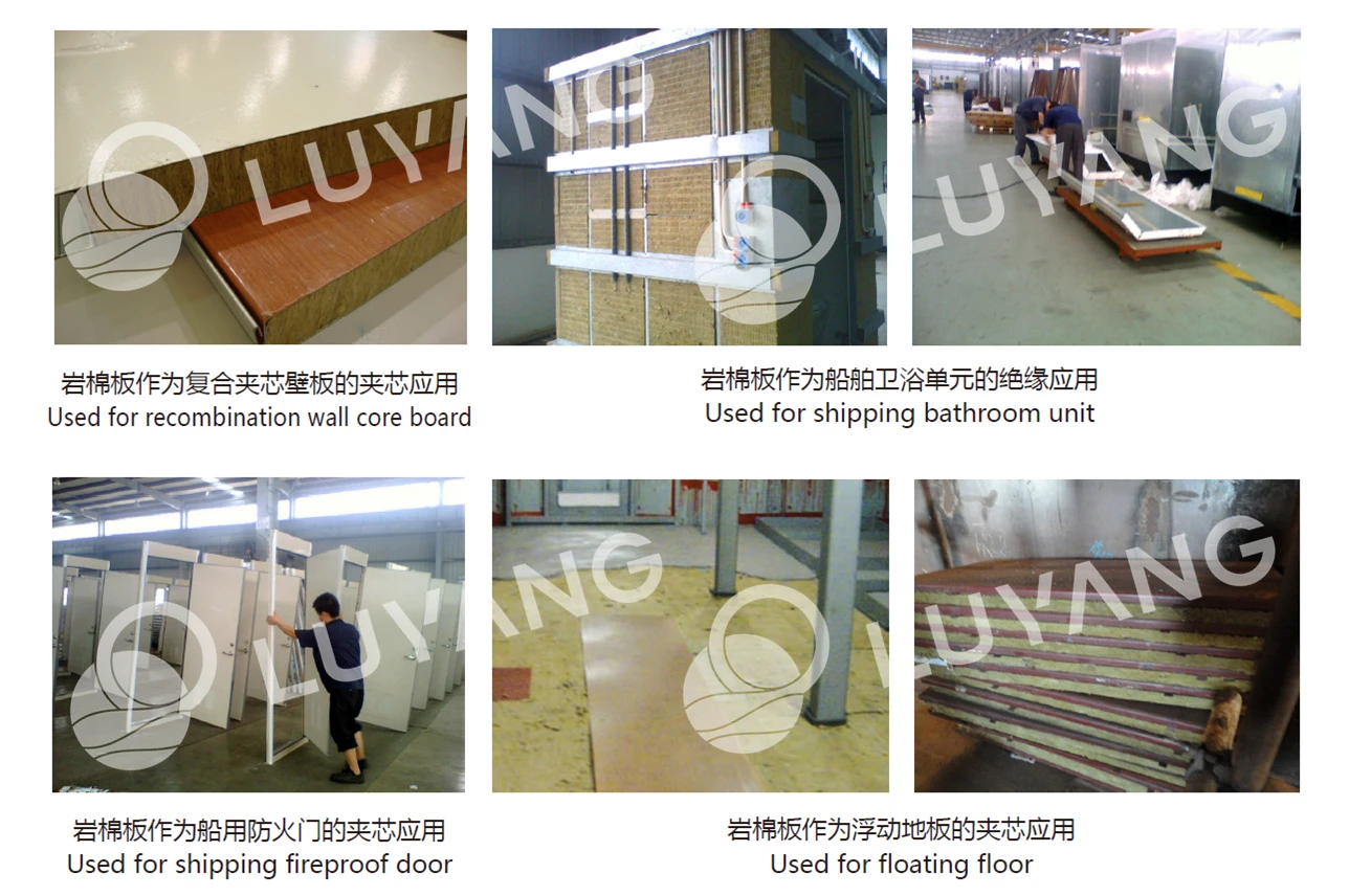 Luyang A60 A30 A15 Fire Resistant Marine and Offshore use marine mineral wool