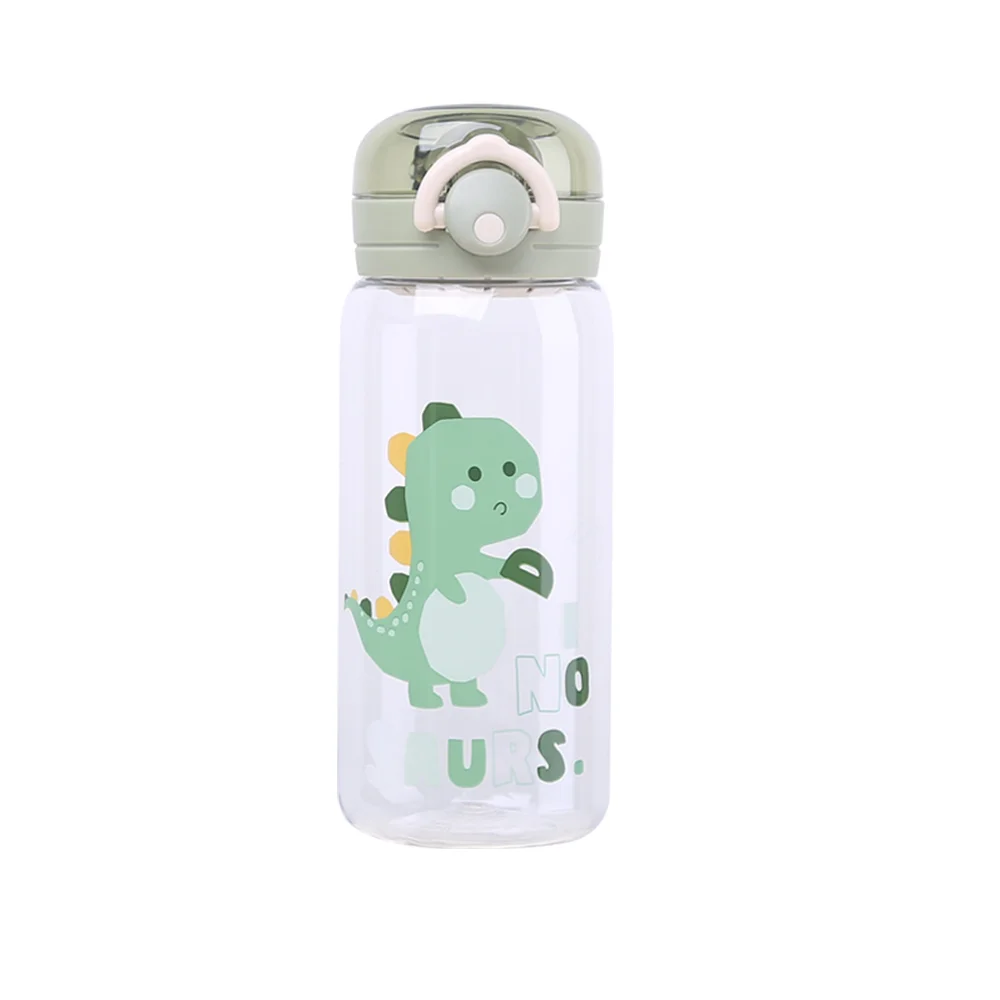 Custom logo cartoon print name and picture 12oz fancy drinks plastic plain blank water bottles bulk for school children kids