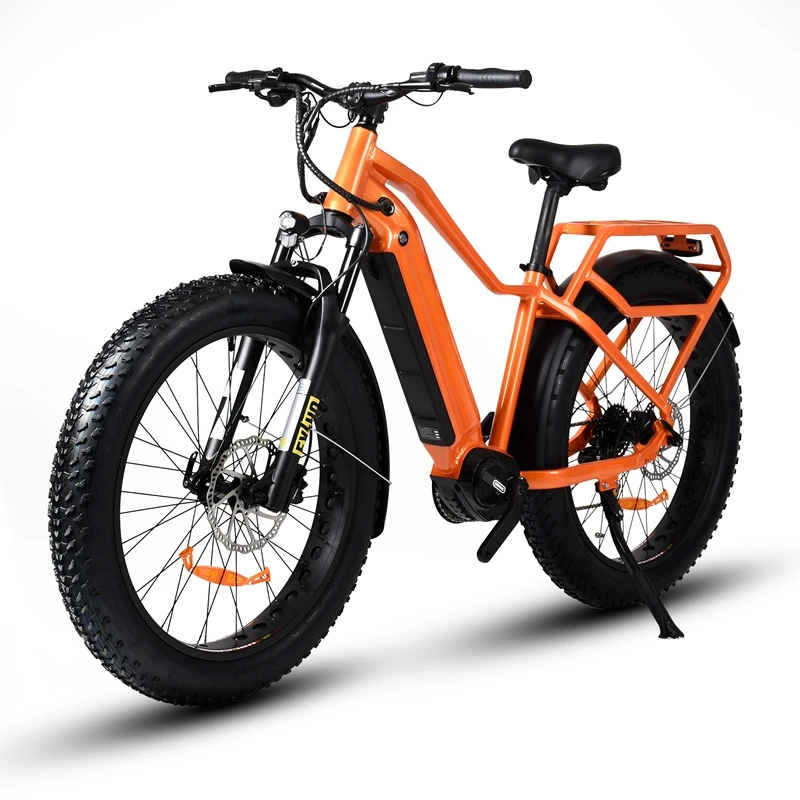 hot sale CE certification high power hidden battery electric bike fat tire e bike 8 speed beach fat bicycle mid motor ebike