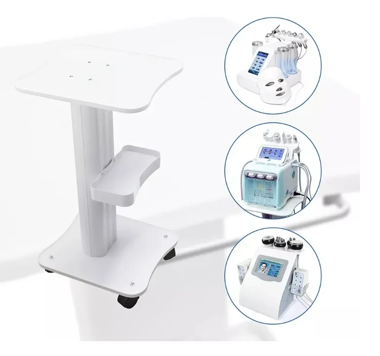 Hot Sale Portable Beauty Machine Trolley/Good Quality Cart with Wheels/Mini Stand for Beauty Salon