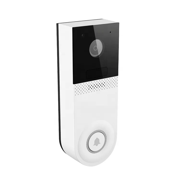 Newly ce 2mp Smart Front Door Video Camera waterproof Two Way Audio Night Vision Alarm Chime Wifi Door Bell Camera