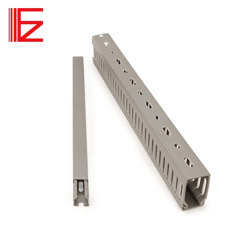 Cable Organizer Plastic Cable Ducts From Dongguan PVC Wiring Duct