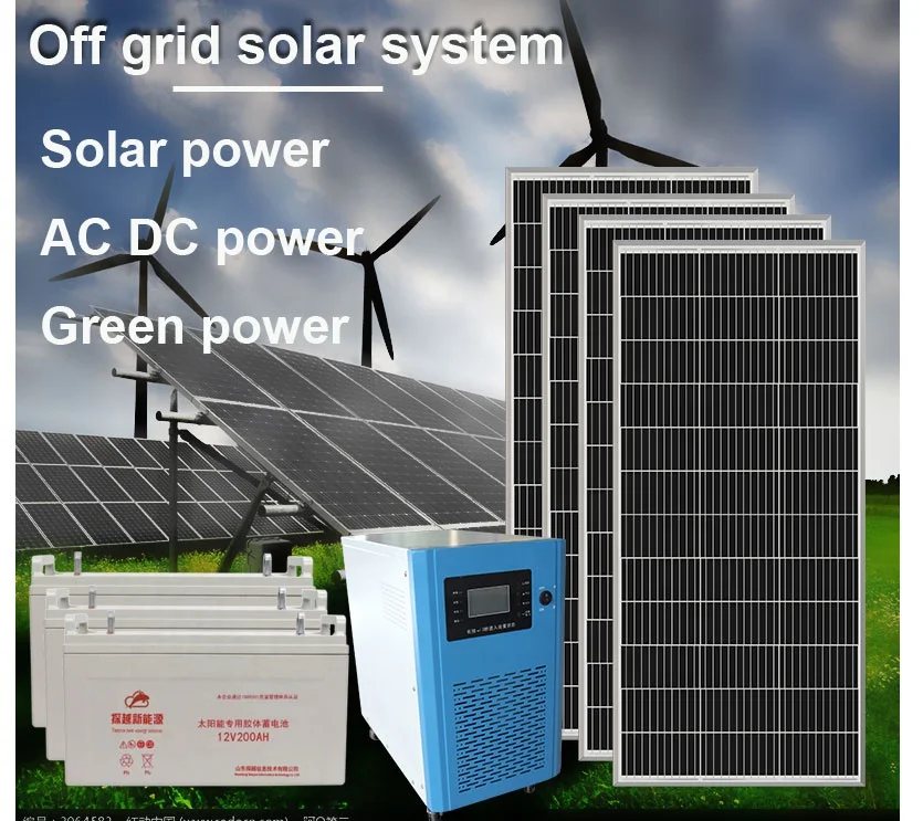 Wholesale Price Full Solar Power System 3Kw 4Kw 5Kw 8Kw 10Kw Complete Set Hybrid Solar Energy System Kit For Home Off Grid