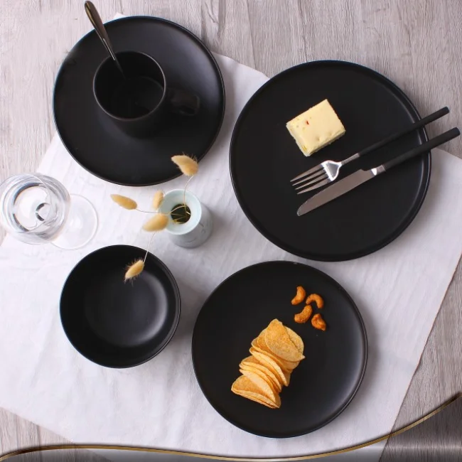 LFGB экологически чистые бамбуковые волокна, персонализированные кухонные тарелки, роскошные столовые сервизы, посуда