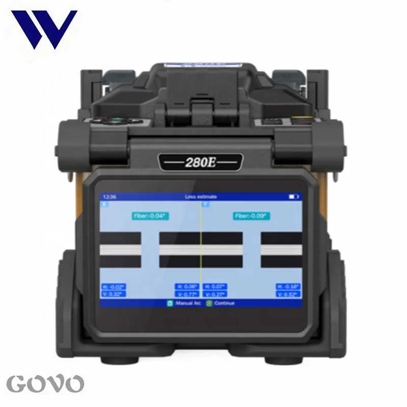 Brand new Fiber Optic Splicing machine  4.3 inch color screen JILONG 280E All-round Middle Trunk Line Fusion Splicer