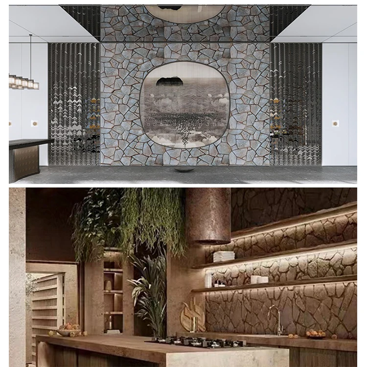 Great Quality Dry Stack Faux Stone Wall Panels Wholesale Faux Artificial Stone Brick