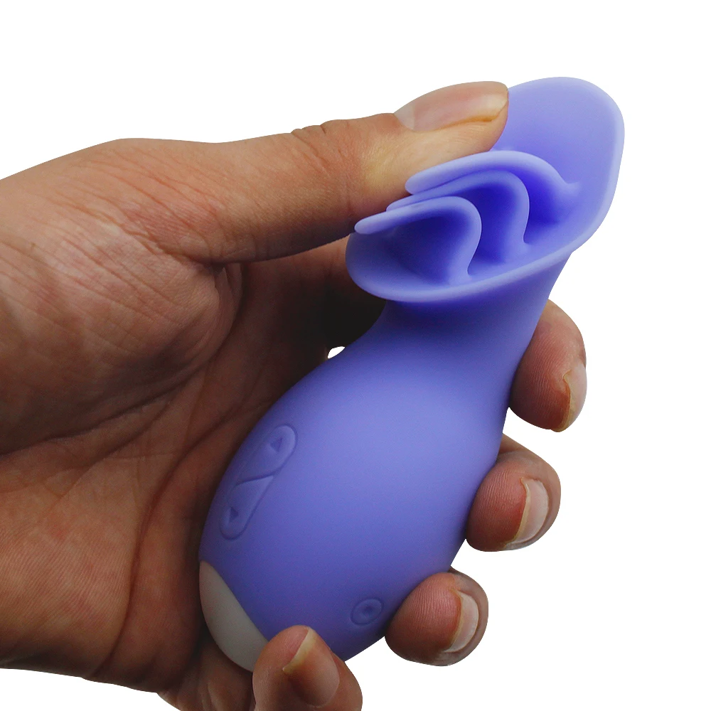 Three-layer tongue massage masturbator Women lick tongue, chest, clitoris and vagina massage vibrator