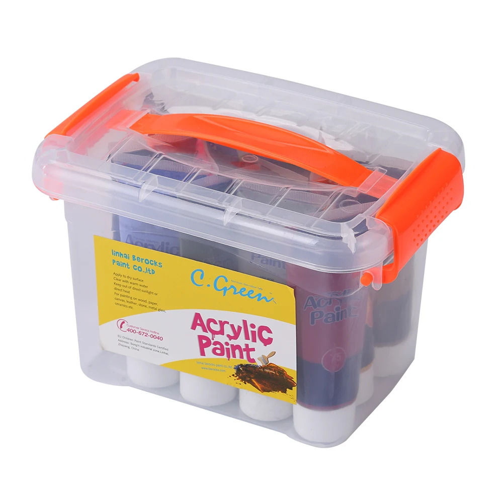 Hot Sale Alibaba Suppliers acrylic colour tube Paint Set