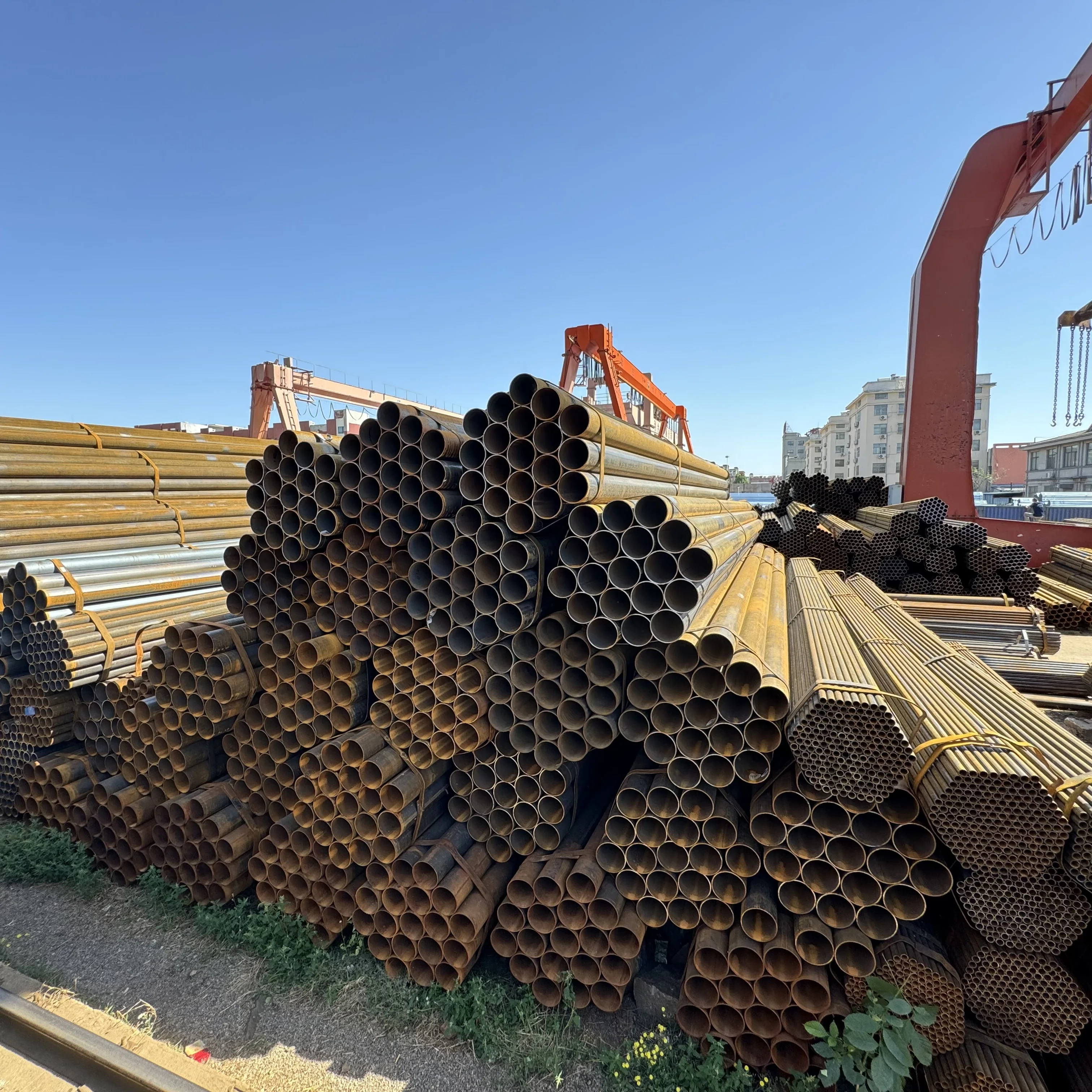 welded pipes carbon astm a36 a53 q235 sch40 sch60 sch 80 carbon steel welded pipe black iron pipe