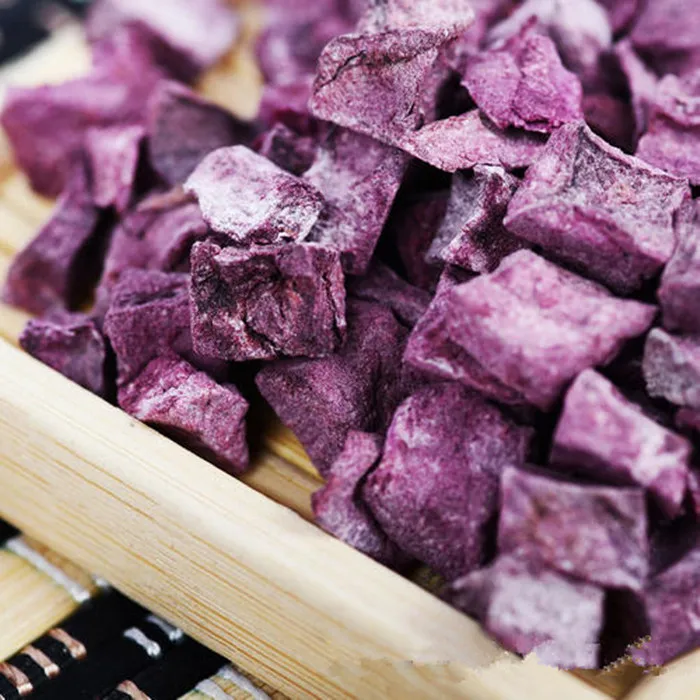 Best Quality New Crop food ingredients Dehydrated Purple Sweet Potato Cubes