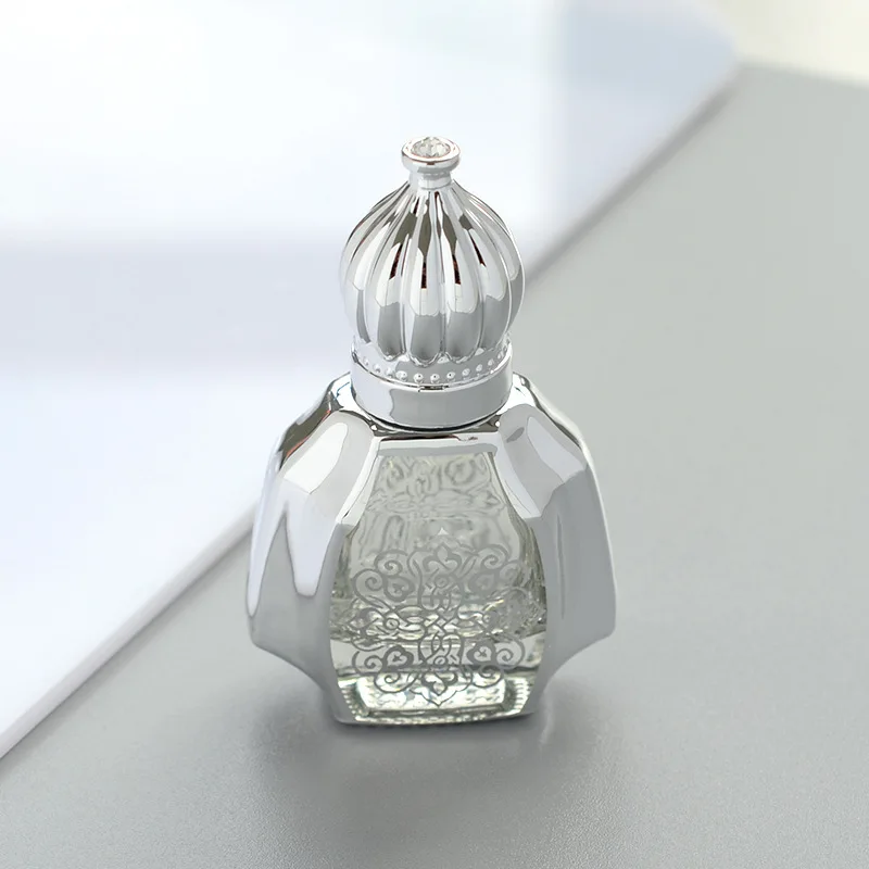 Factory Wholesale Custom High Quality   EMPTY Glass Bottle Oil ball   roll  on bottle  Custom logo