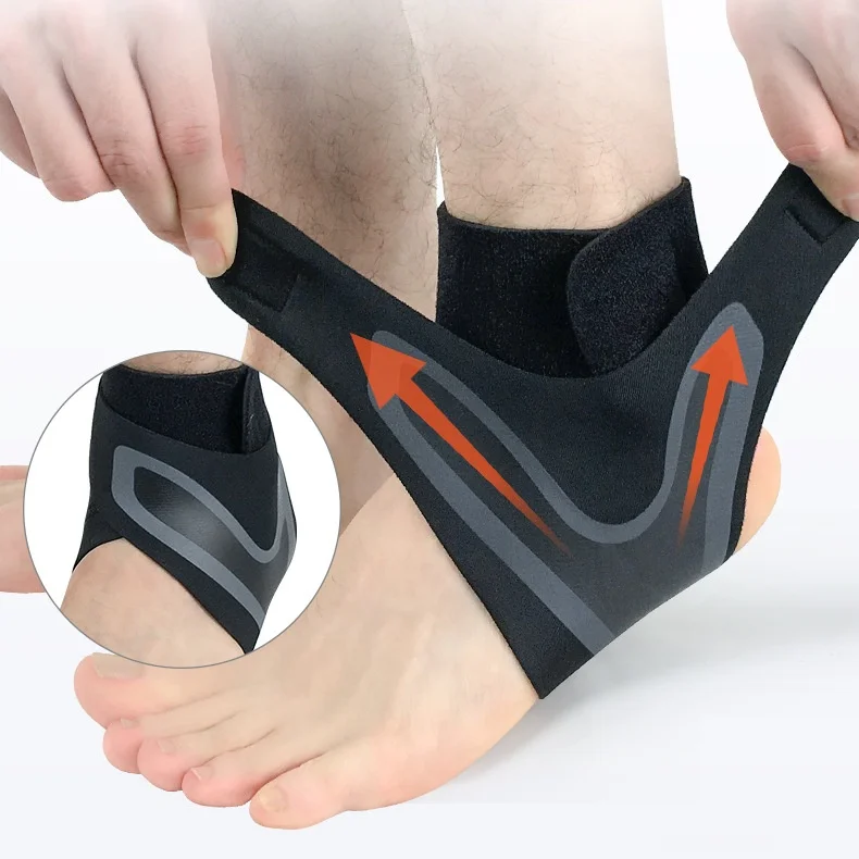 Fitness Elastic Breathable Compression Ankle Sleeve Ankle Support Foot Sports Ankle Brace