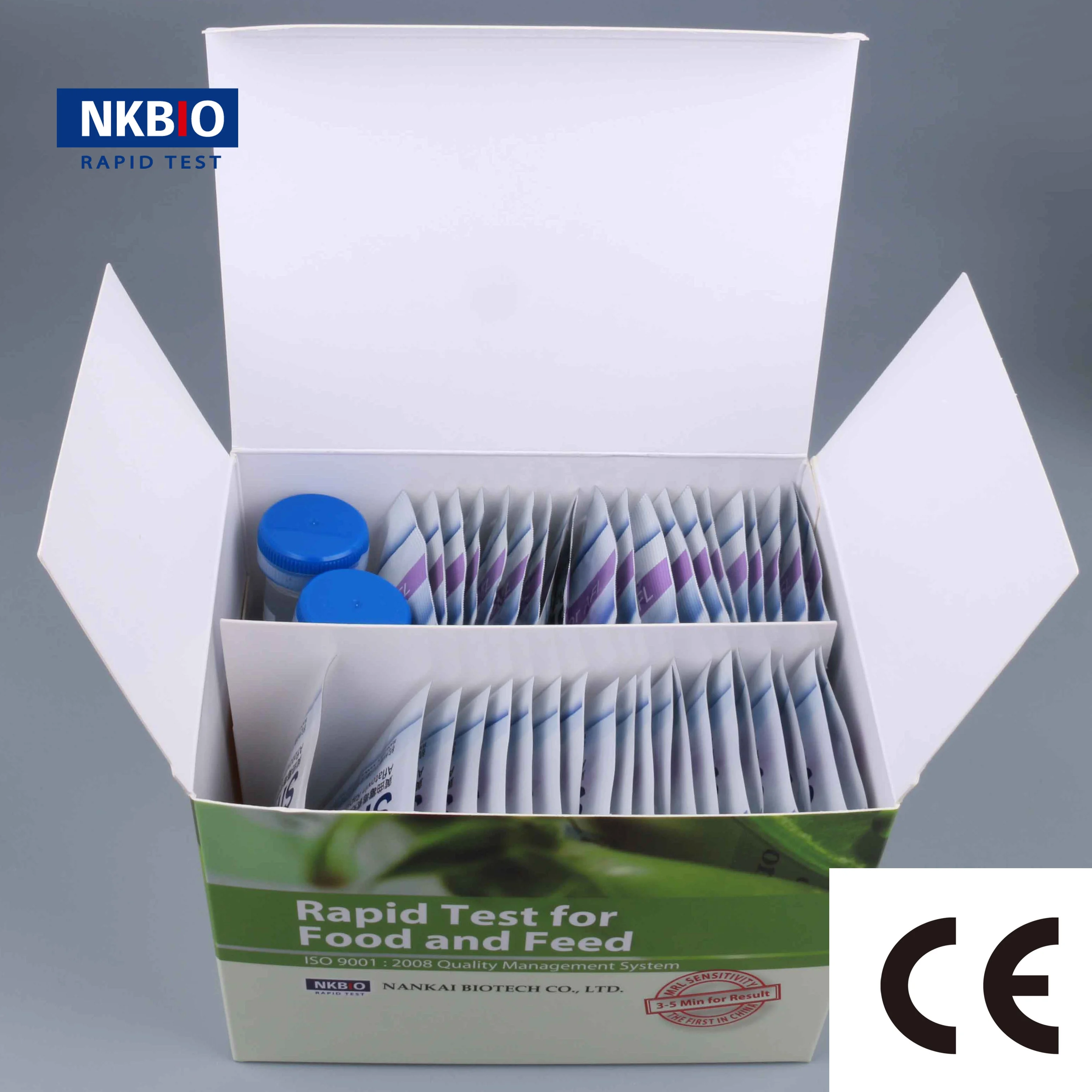 
Aflatoxin Rapid Test Strip Kit for Milk Grain and Grain Products 