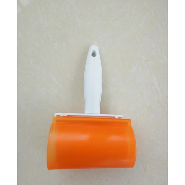 
HQ0050E Washable T Shape PP Material Manual Style and Clothes Sticky Lint Roller Brush Remover 