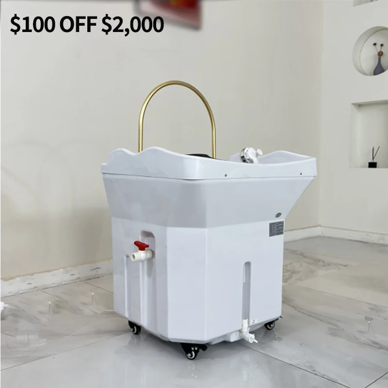 Salon  Bowl And Chair Shampoo Basin Portable Hair Wash Basin Head Spa Sink Shampoo Sink Hair Wash Basins Shampoo Bowl